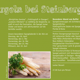 Fresh German asparagus !!!